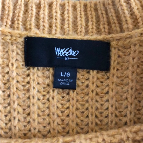 Women’s Mustard Sweater - Picture 4 of 5